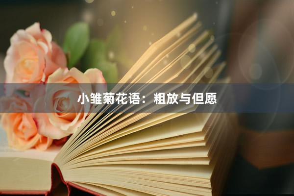 小雏菊花语：粗放与但愿